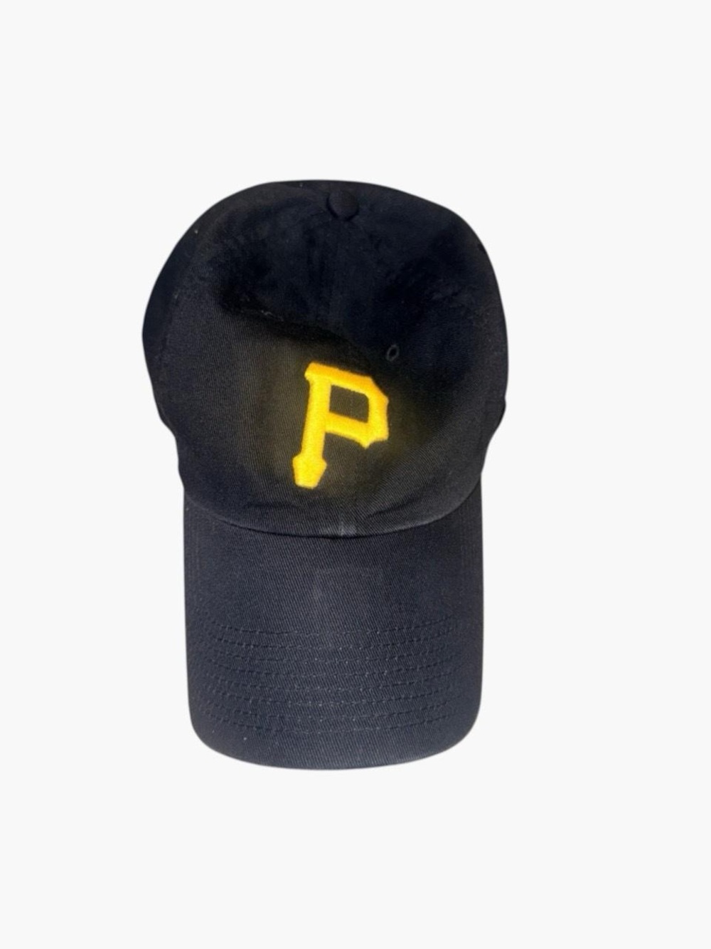 Nike Black Baseball Cap with Yellow 'P' Logo